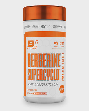 Ballistic Berberine Supercyclo Glucose Disposal Agent 90 Caps