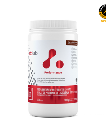 ATP Lab 100% Grass Fed Whey Protein Isolate 900g